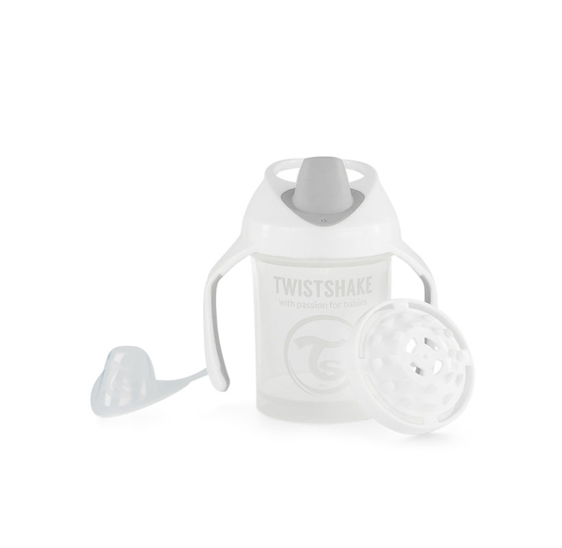 Twistshake, tazza antigoccia con beccuccio per neonati e bambini (da 4 mesi)